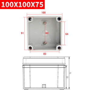 External Waterproof Junction Box ABS Plastic Terminal Box