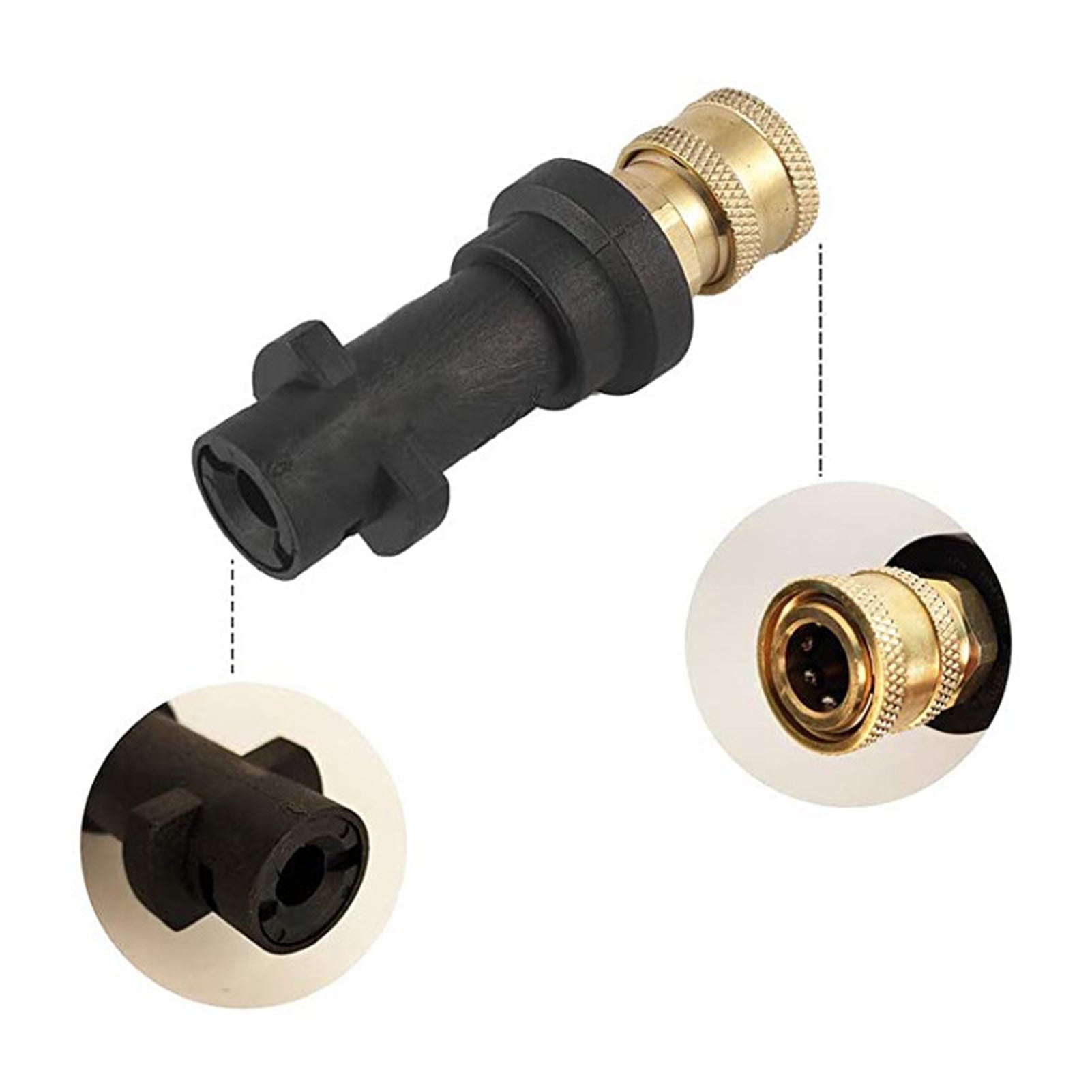 High Pressure Washer Adapter 1/4 Inch High Pressure Washer Connector
