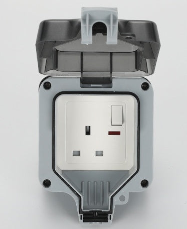 Outdoor Waterproof Switch Box Three-hole