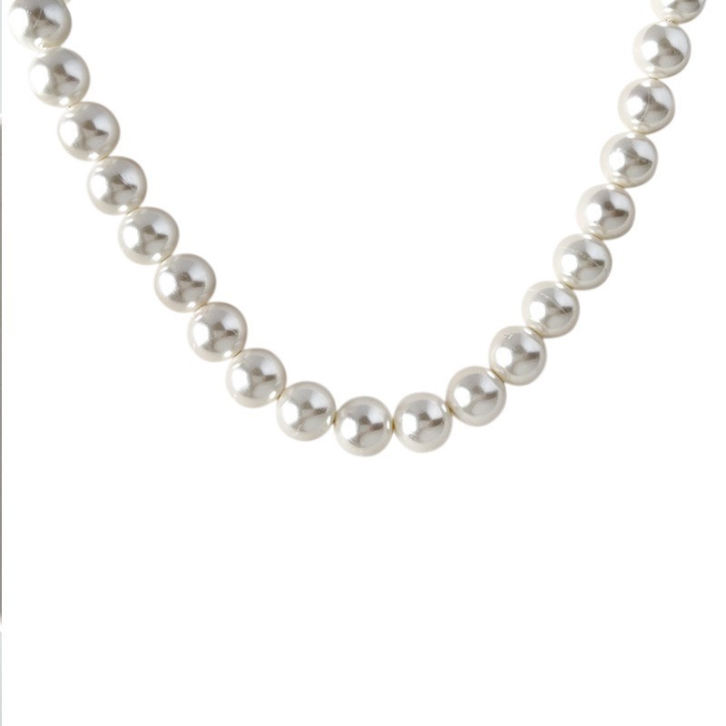 All-matching Round White Handmade Necklace For Four Seasons