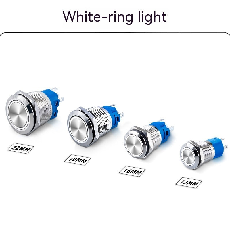 Metal Button Waterproof Self-locking Self-reset